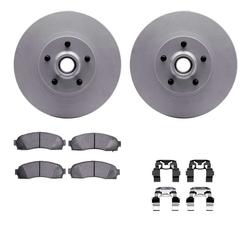 Dynamic Friction 4412-54035 Disc Brake Kit - Front