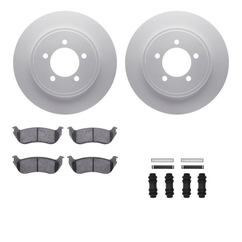 Dynamite Friction 4412-54040 Disc Brake Kit - Rear