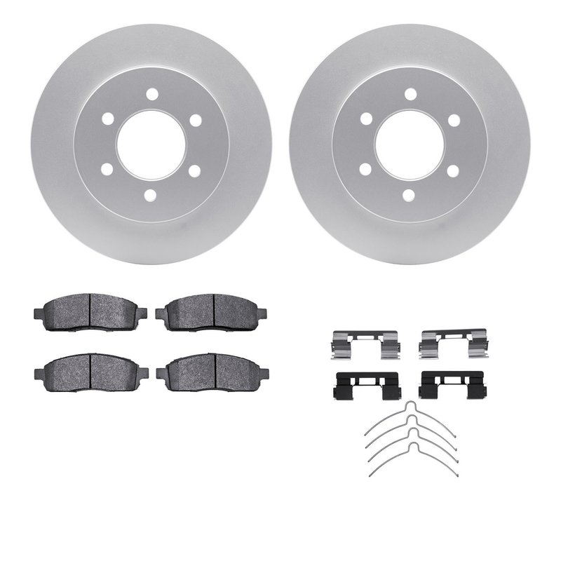 Dynamite Friction 4412-54048 Disc Brake Kit - Front