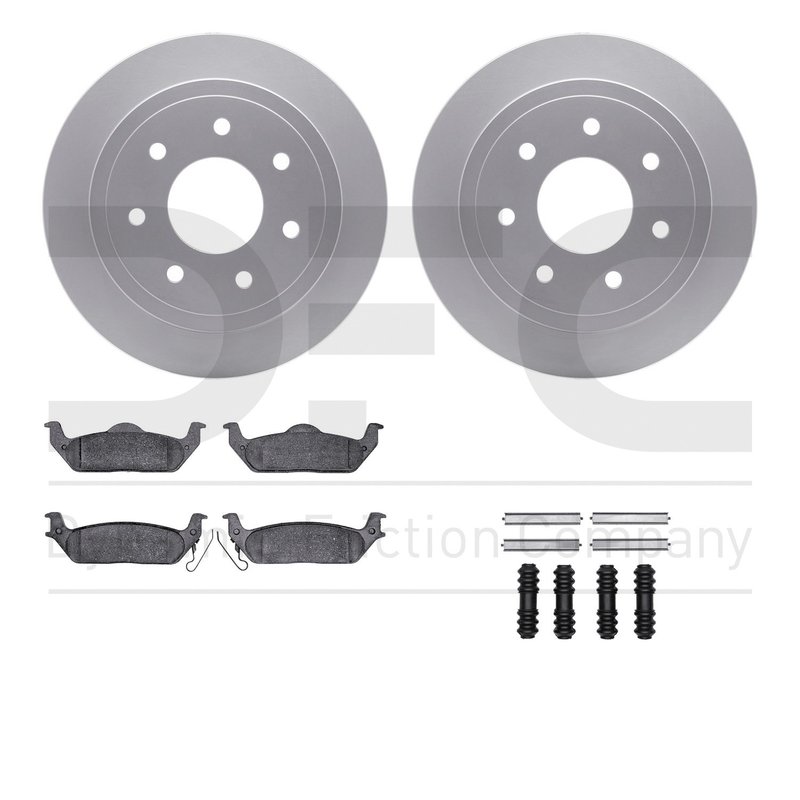 Dynamite Friction 4412-54050 Disc Brake Kit - Rear