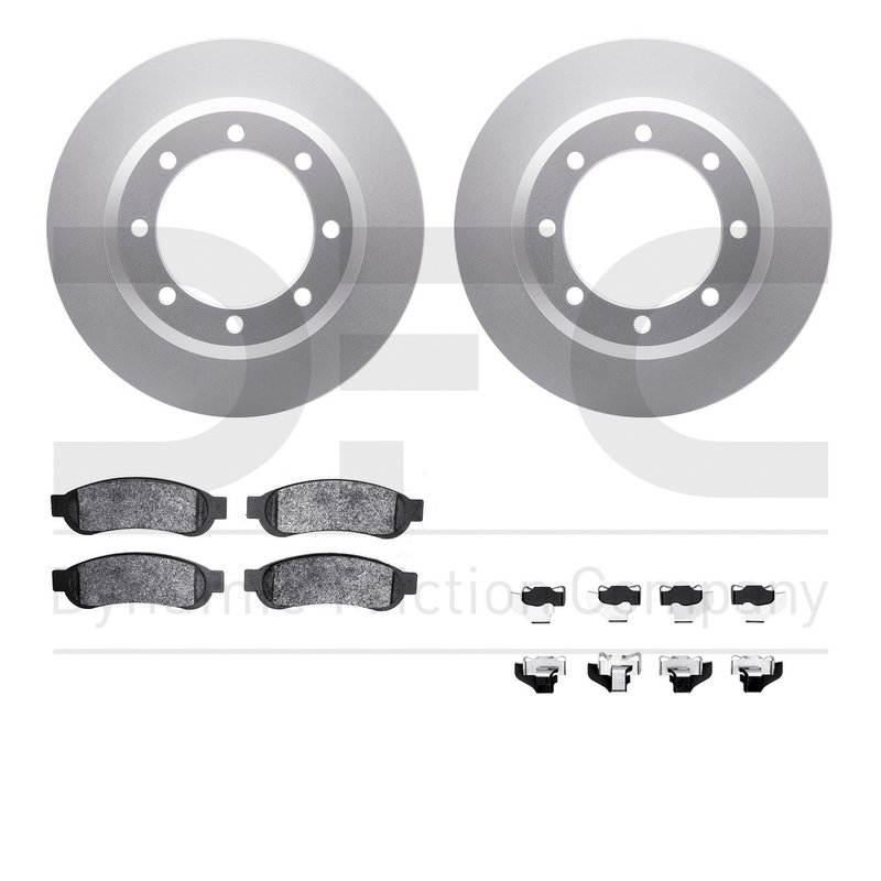 Dynamite Friction 4412-54060 Disc Brake Kit - Rear
