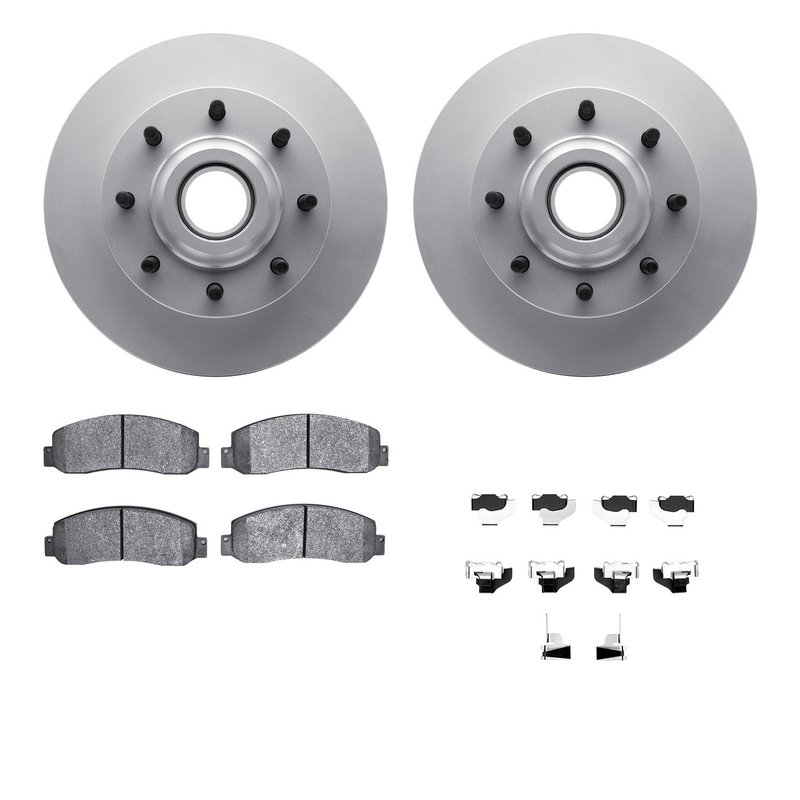 Dynamite Friction 4412-54064 Disc Brake Kit - Front
