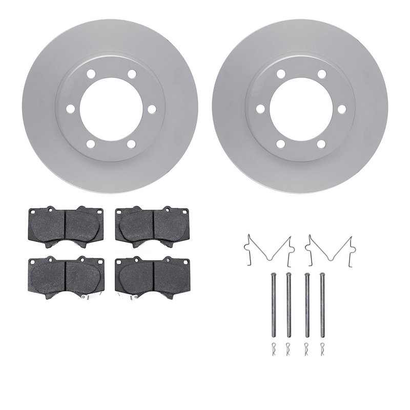 Dynamite Friction 4412-76008 Disc Brake Kit - Front