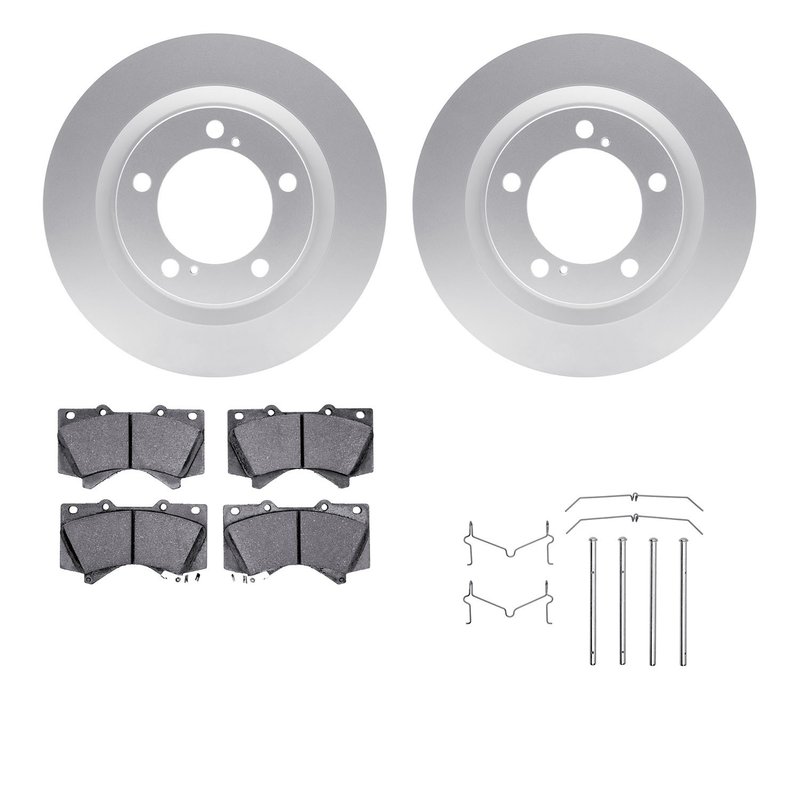 Dynamite Friction 4412-76013 Disc Brake Kit - Front