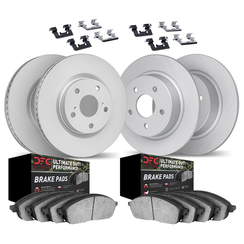 Dynamite Friction 4414-42017 Disc Brake Kit - Front and Rear