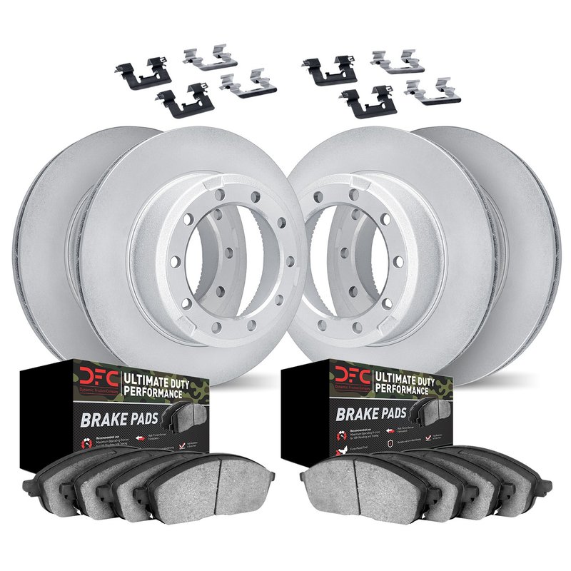 Dynamic Friction 4414-54008 Disc Brake Kit - Front and Rear