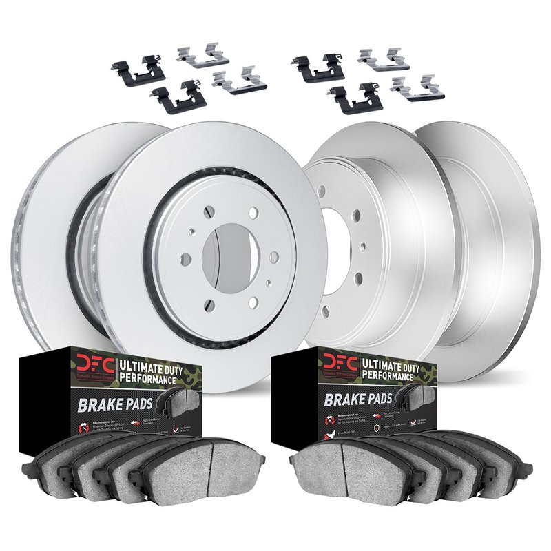 Dynamite Friction 4414-67001 Disc Brake Kit - Front and Rear