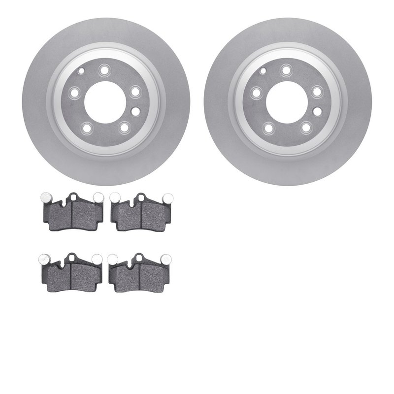 Dynamite Friction 4502-02039 Disc Brake Kit - Rear