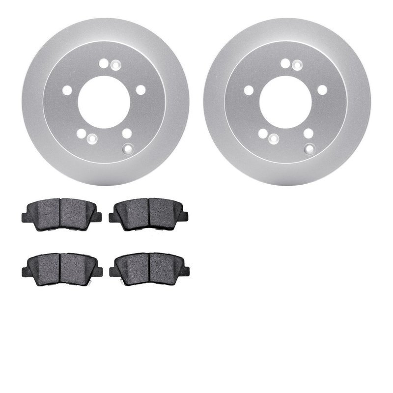 Dynamite Friction 4502-03095 Disc Brake Kit - Rear