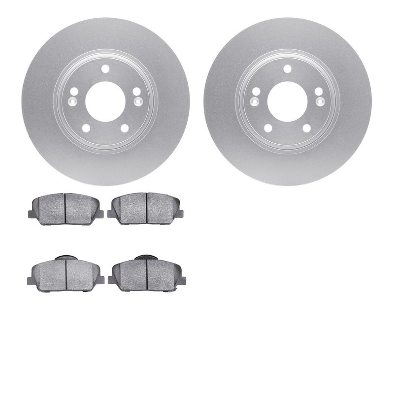 Dynamite Friction 4502-03111 Disc Brake Kit - Front