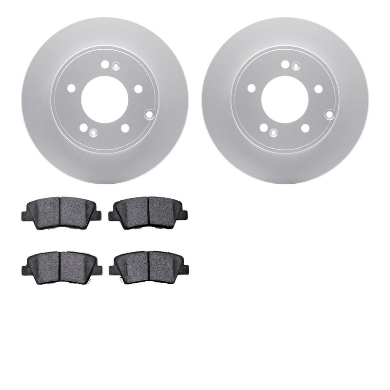 Dynamite Friction 4502-03119 Disc Brake Kit - Rear