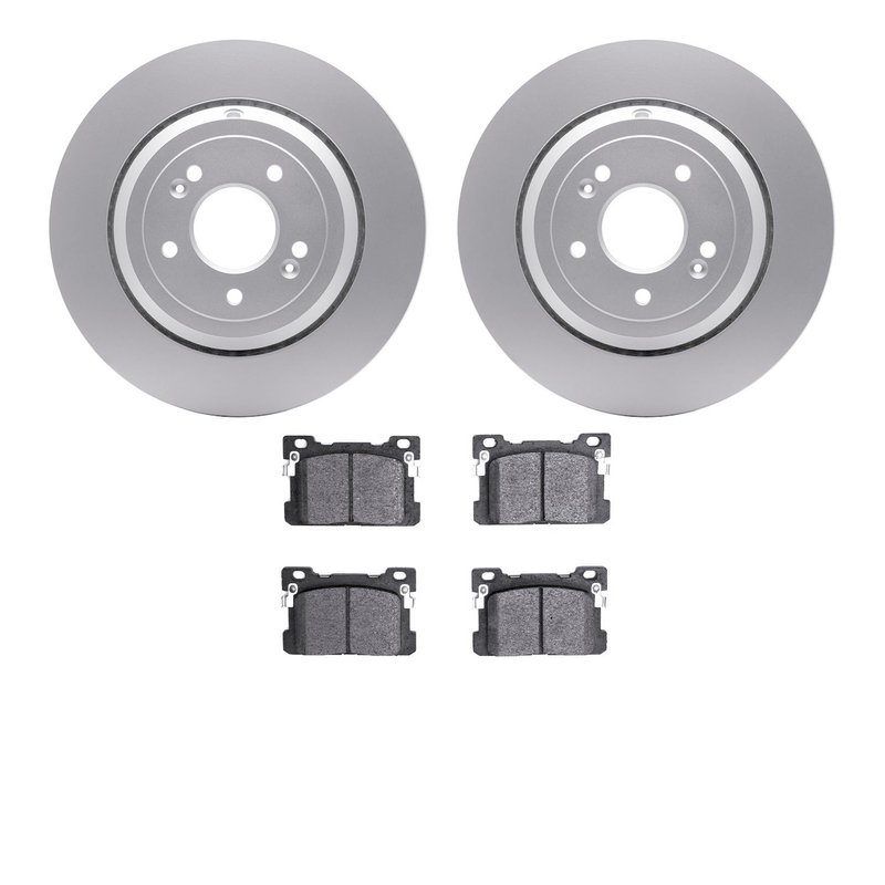 Dynamite Friction 4502-10004 Disc Brake Kit - Rear