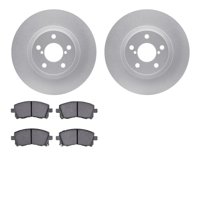 Dynamite Friction 4502-13047 Disc Brake Kit - Front