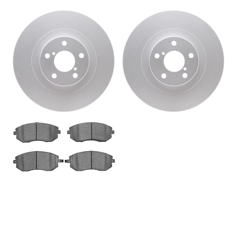Dynamite Friction 4502-13077 Disc Brake Kit - Front