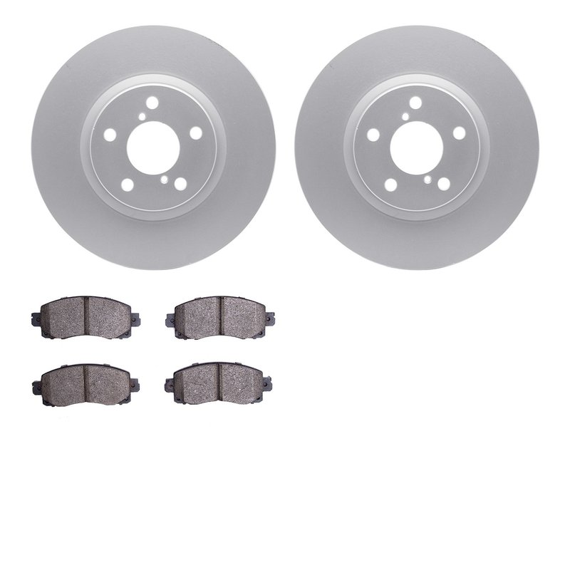 Dynamite Friction 4502-13083 Disc Brake Kit - Front