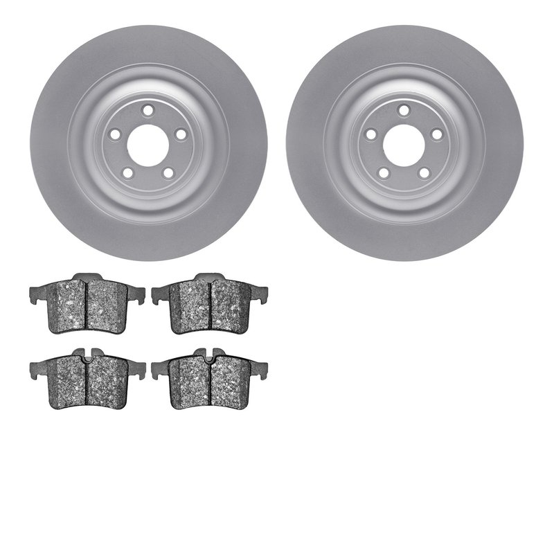 Dynamite Friction 4502-20050 Disc Brake Kit - Rear