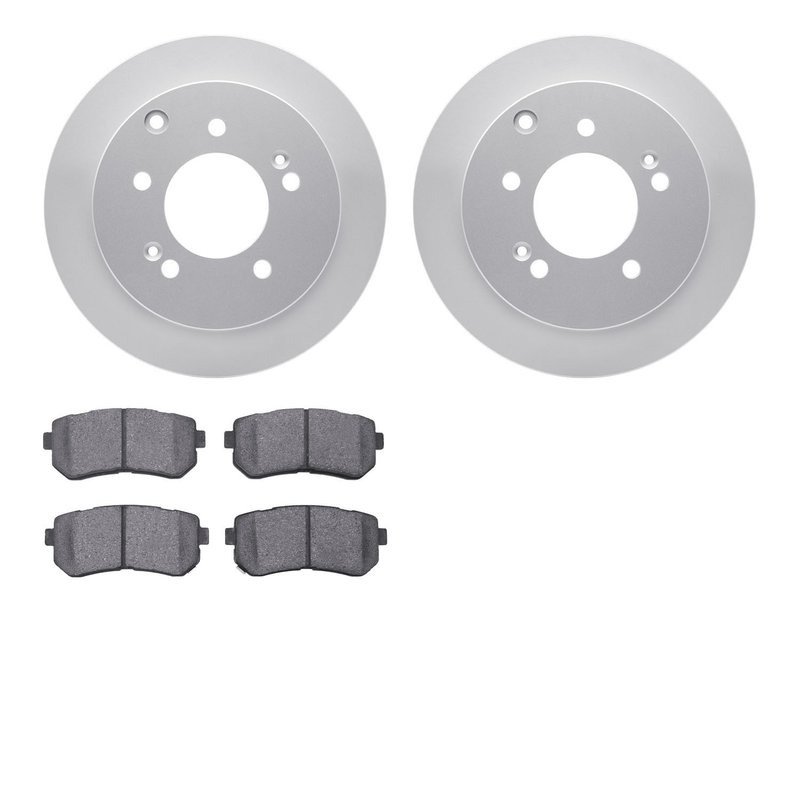 Dynamite Friction 4502-21047 Disc Brake Kit - Rear