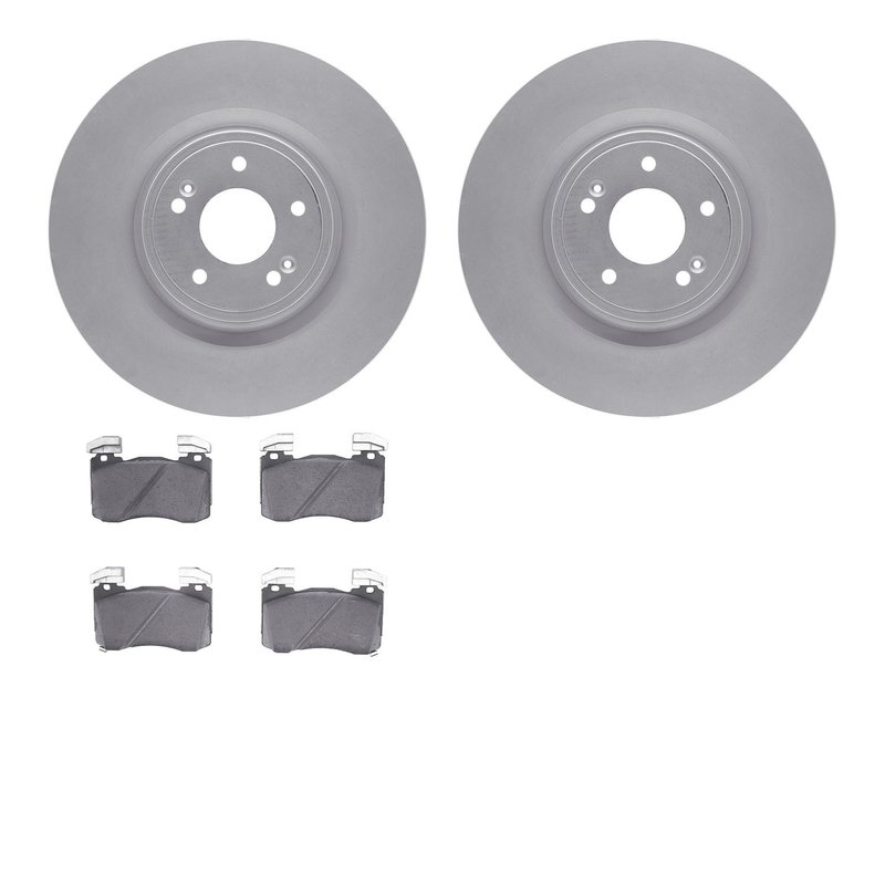 Dynamite Friction 4502-21078 Disc Brake Kit - Front