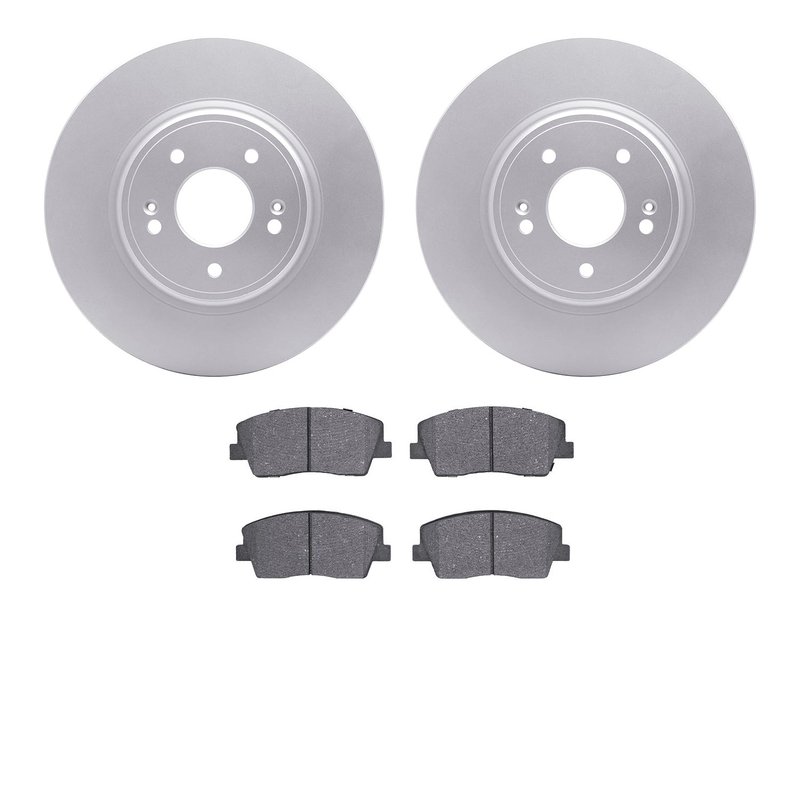 Dynamite Friction 4502-21080 Disc Brake Kit - Front