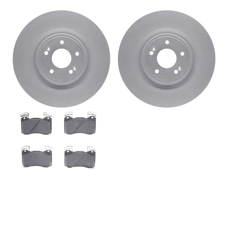 Dynamite Friction 4502-21190 Disc Brake Kit - Front