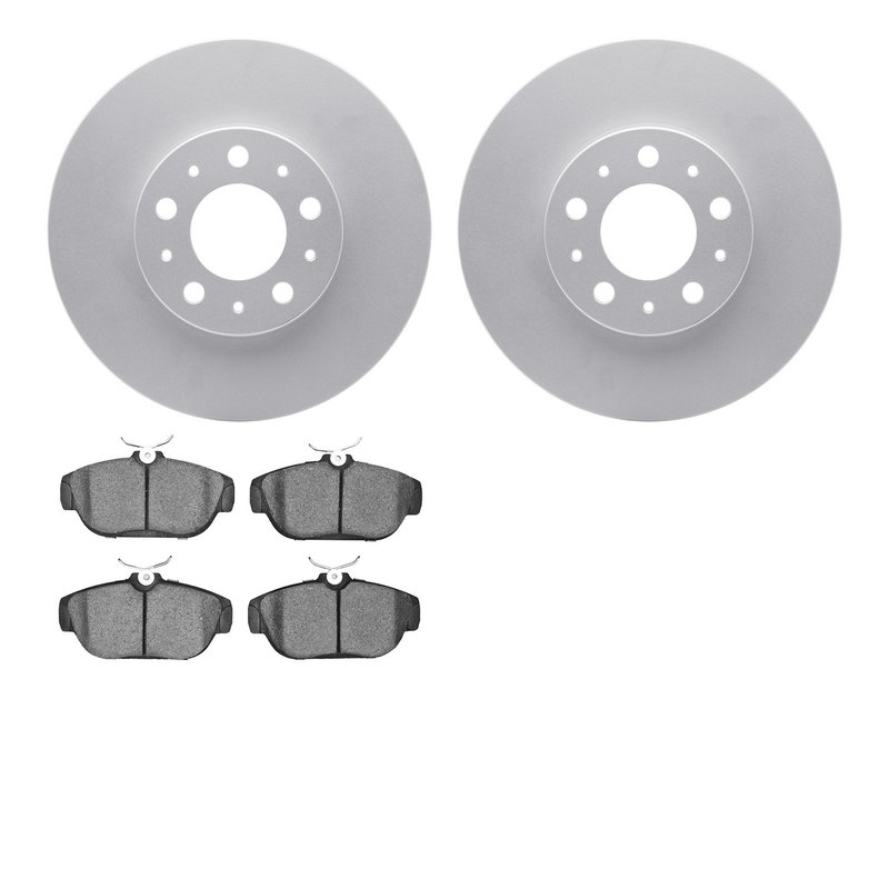 Dynamite Friction 4502-27053 Disc Brake Kit - Front