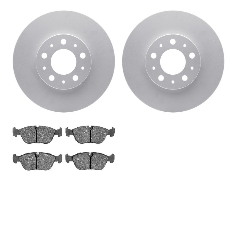 Dynamite Friction 4502-27056 Disc Brake Kit - Front