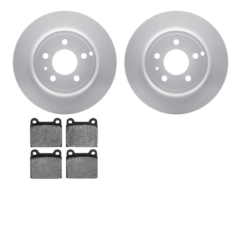 Dynamite Friction 4502-27057 Disc Brake Kit - Rear