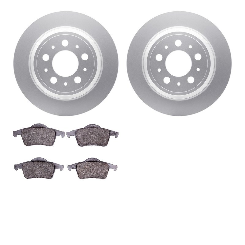 Dynamite Friction 4502-27061 Disc Brake Kit - Rear