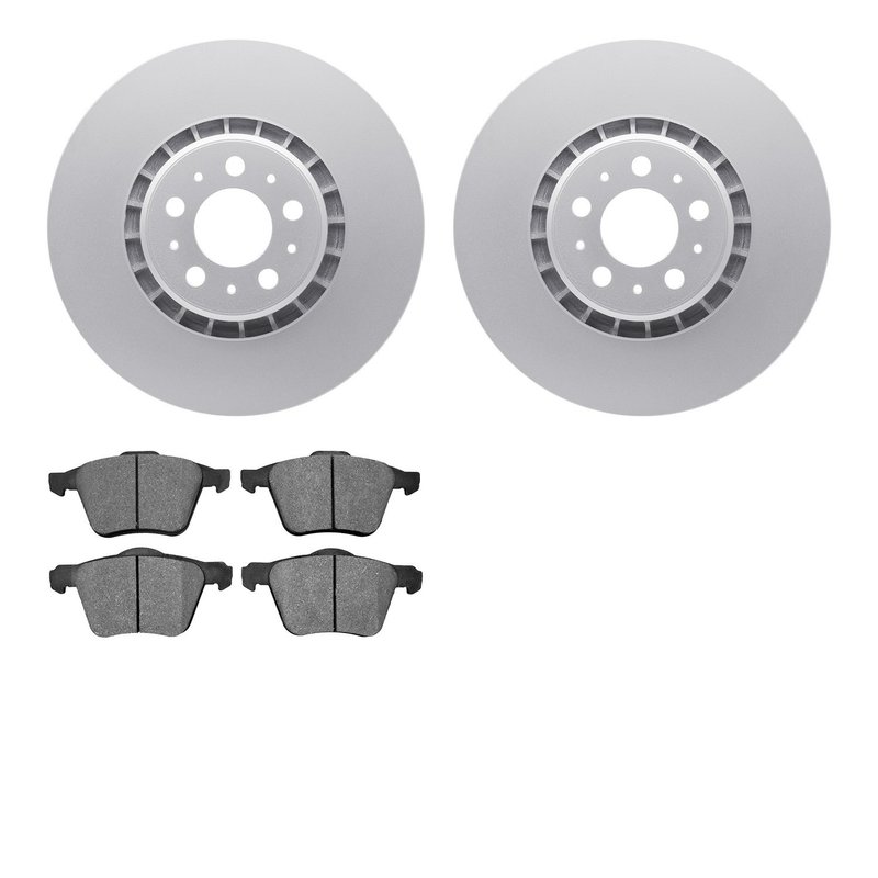 Dynamite Friction 4502-27083 Disc Brake Kit - Front