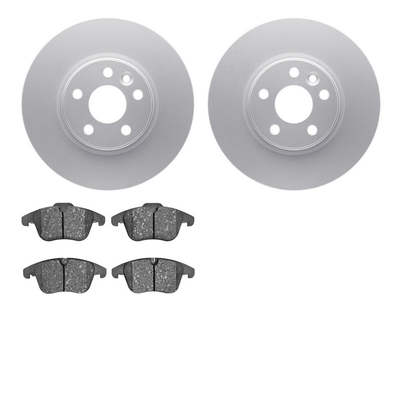 Dynamite Friction 4502-27084 Disc Brake Kit - Front