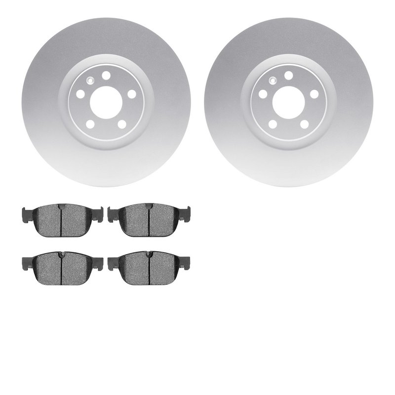 Dynamite Friction 4502-27095 Disc Brake Kit - Front