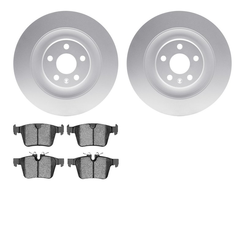 Dynamite Friction 4502-27101 Disc Brake Kit - Rear