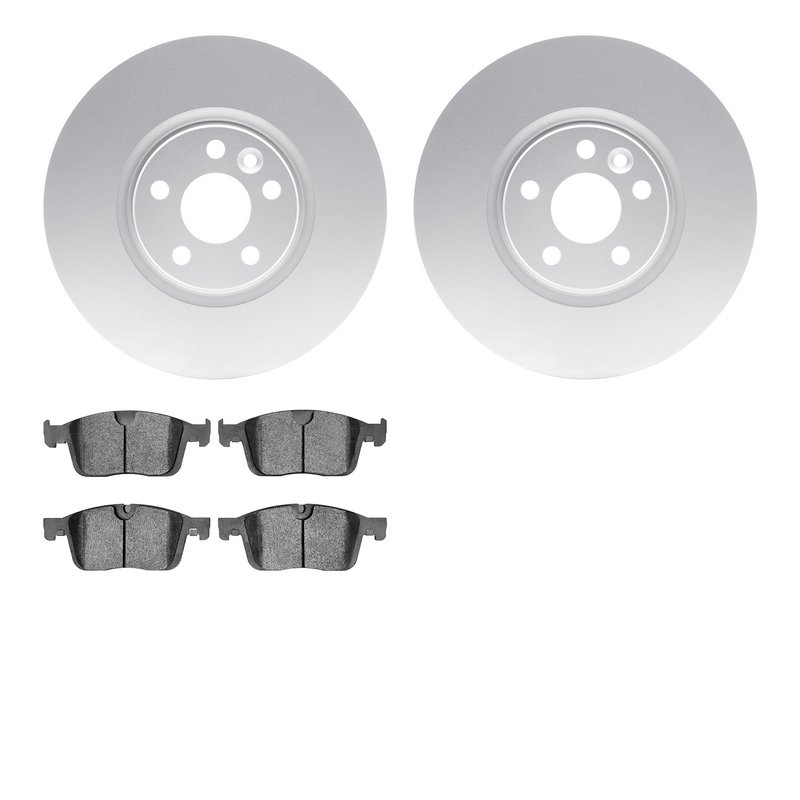 Dynamite Friction 4502-27102 Disc Brake Kit - Front