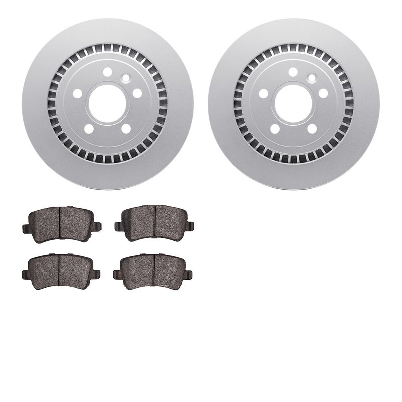 Dynamite Friction 4502-27109 Disc Brake Kit - Rear
