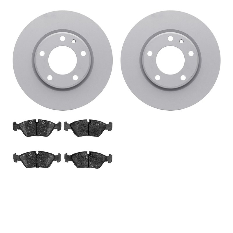 Dynamite Friction 4502-31085 Disc Brake Kit - Front