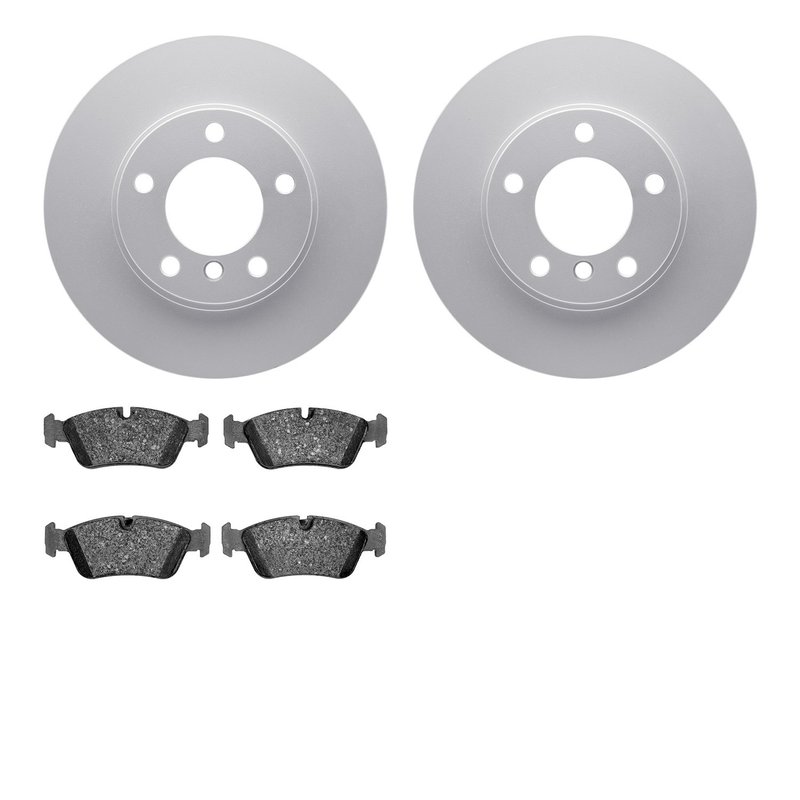 Dynamite Friction 4502-31135 Disc Brake Kit - Front