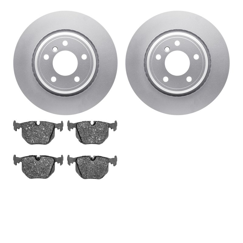 Dynamite Friction 4502-31148 Disc Brake Kit - Rear