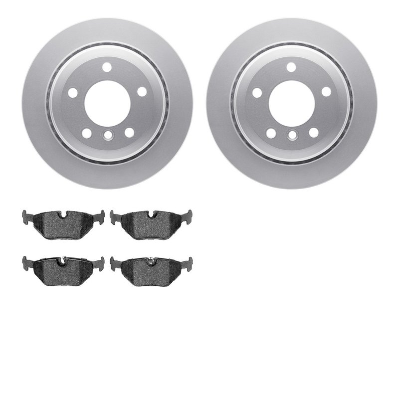 Dynamite Friction 4502-31166 Disc Brake Kit - Rear