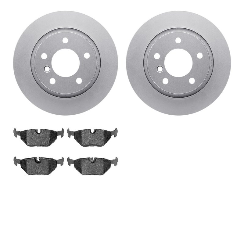 Dynamite Friction 4502-31175 Disc Brake Kit - Rear