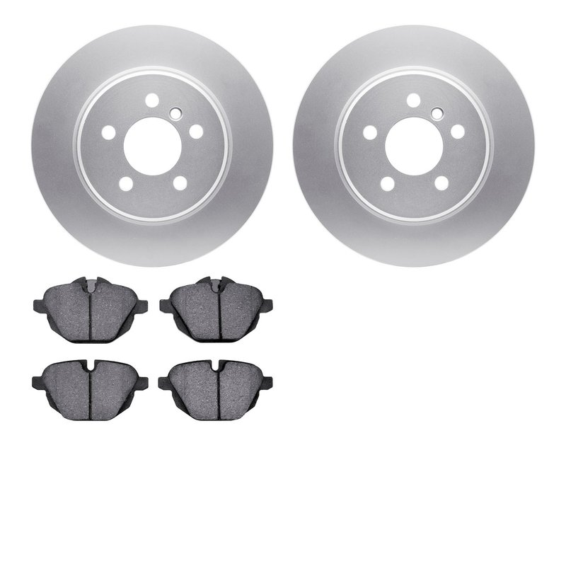 Dynamite Friction 4502-31221 Disc Brake Kit - Rear
