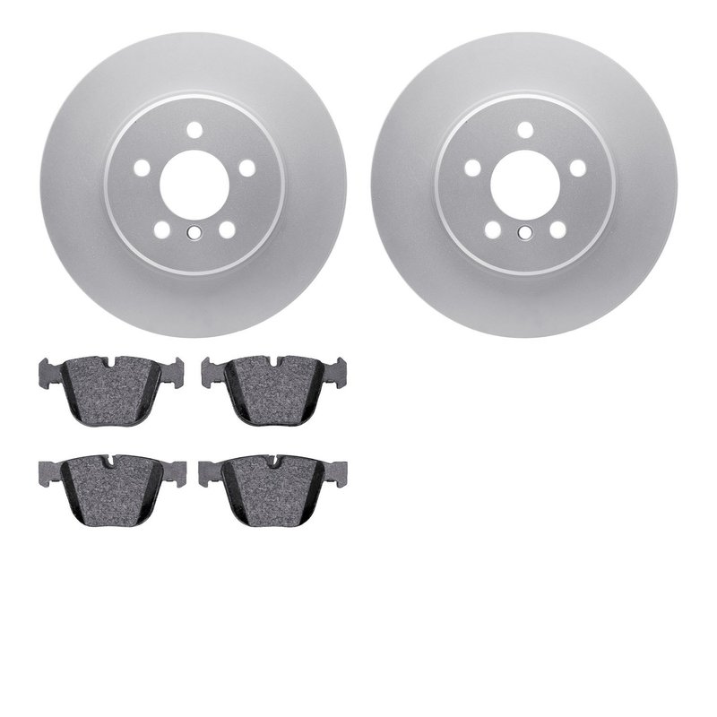 Dynamite Friction 4502-31225 Disc Brake Kit - Rear