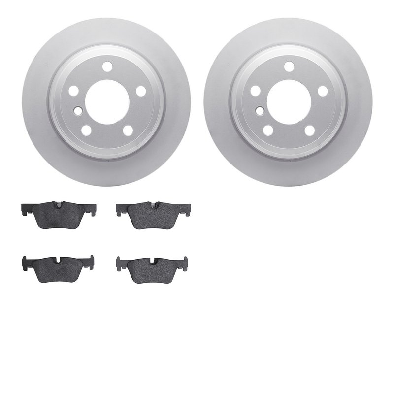 Dynamite Friction 4502-31242 Disc Brake Kit - Rear