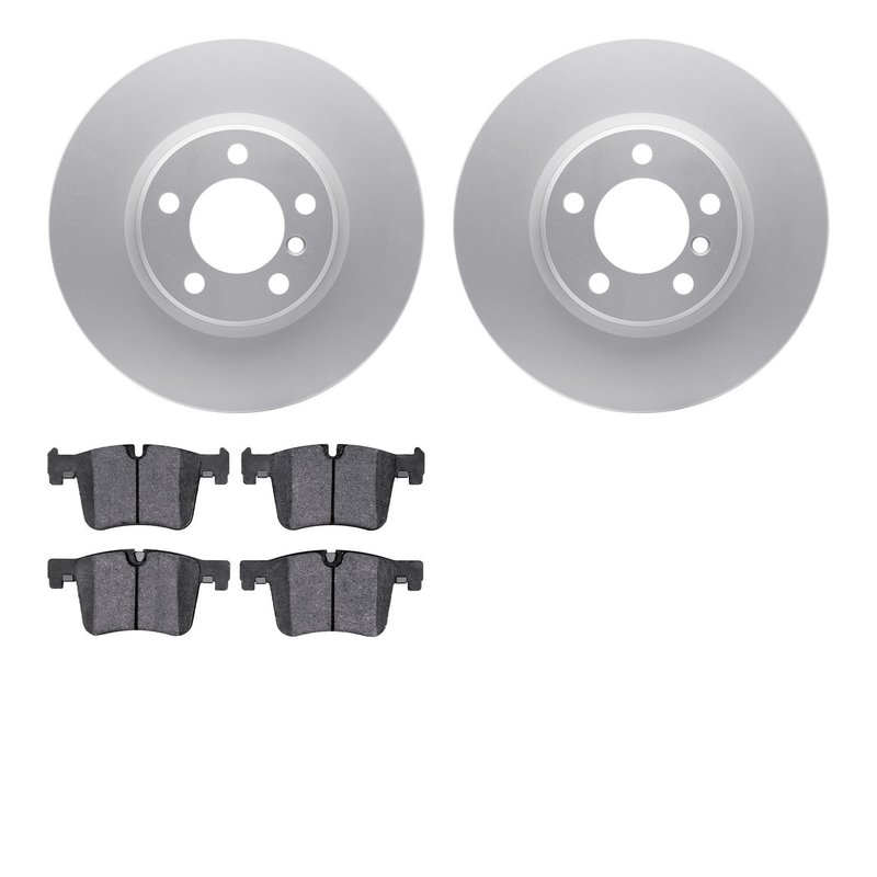 Dynamite Friction 4502-31244 Disc Brake Kit - Front