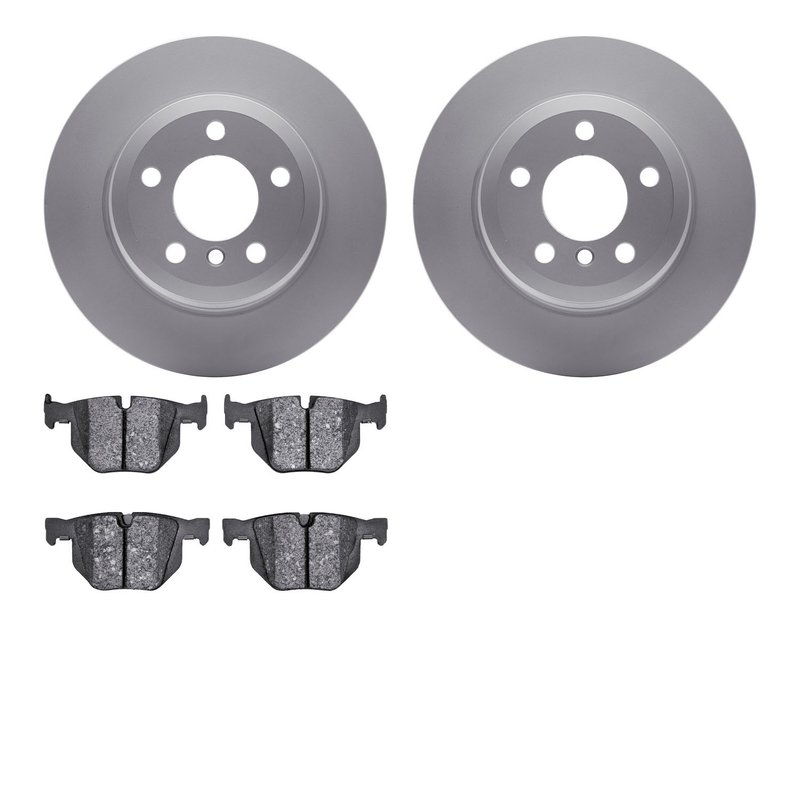 Dynamite Friction 4502-31264 Disc Brake Kit - Rear