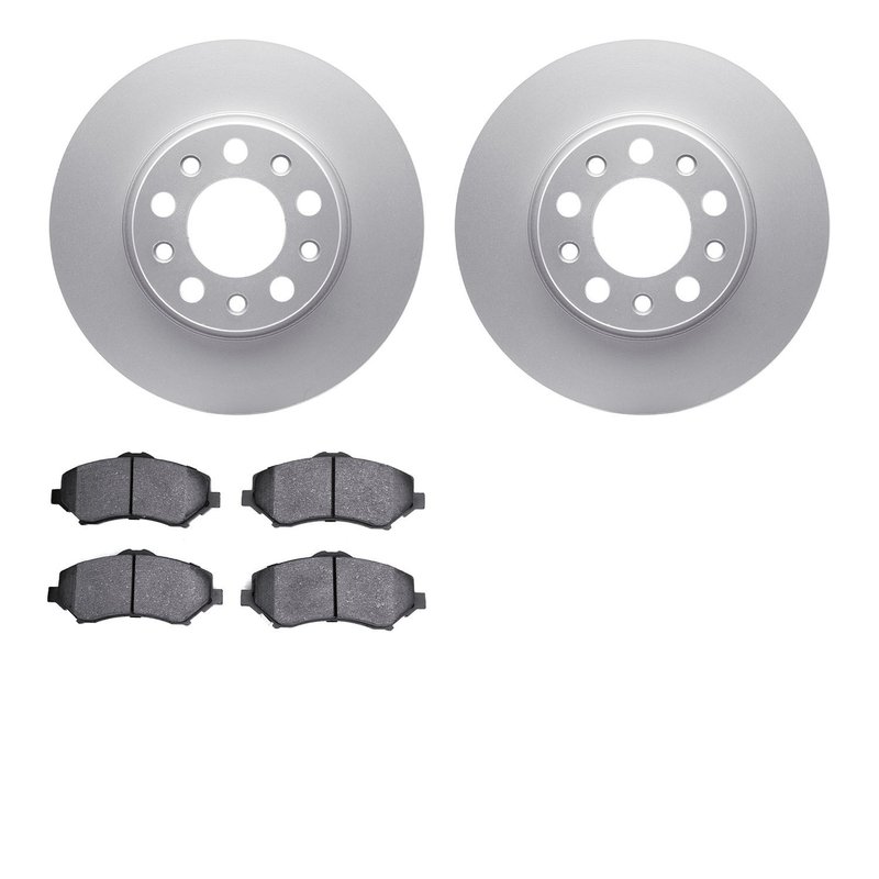 Dynamite Friction 4502-42069 Disc Brake Kit - Front