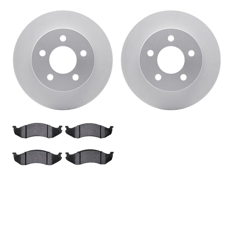 Dynamite Friction 4502-42071 Disc Brake Kit - Front