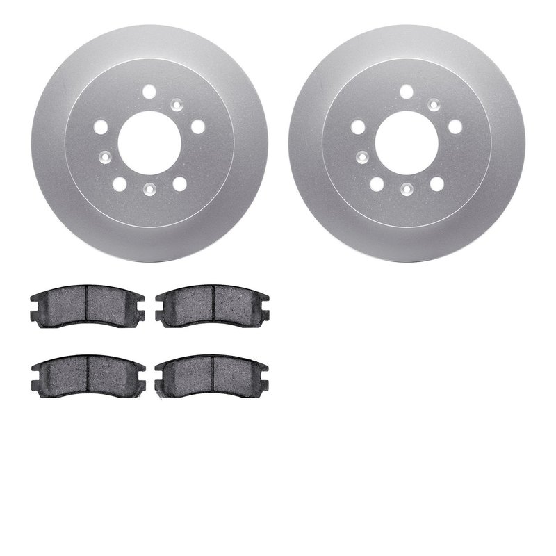 Dynamite Friction 4502-45043 Disc Brake Kit - Rear