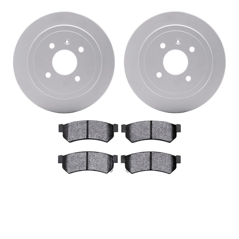 Dynamite Friction 4502-47090 Disc Brake Kit - Rear