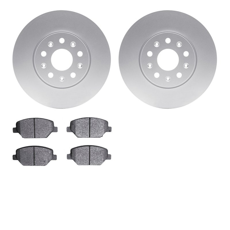 Dynamite Friction 4502-47097 Disc Brake Kit - Front