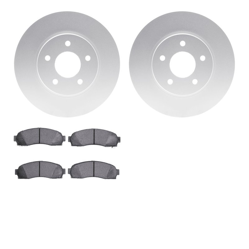 Dynamite Friction 4502-47104 Disc Brake Kit - Front